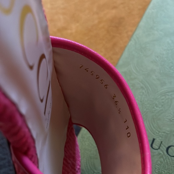 Gucci Slide Raffia Horsebit - Picture 3 of 4